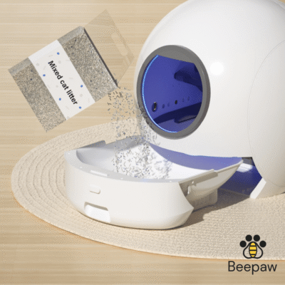 LITERA AUTOLIMPIANTE CON FILTRO UV BEEPAW SAND-E /BLANCO