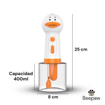 PATO CON BURBUJAS PARA ASEO BEEPAW BUBBL-E /BLANCO