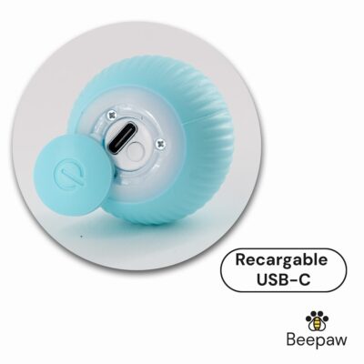 JUGUETE PELOTA INTELIGENTE BEEPAW BALL-E _PEQUEÑO /AZUL