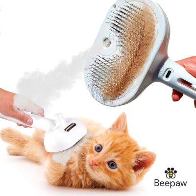 CEPILLO CON VAPOR Y CARDINA BEEPAW STROK-E /BLANCO