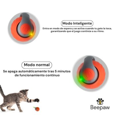 JUGUETE PELOTA INTELIGENTE BEEPAW SPEED-E /NARANJA