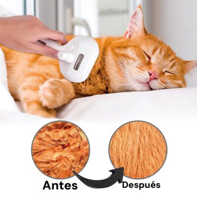 CEPILLO CON VAPOR Y CARDINA BEEPAW STROK-E /BLANCO