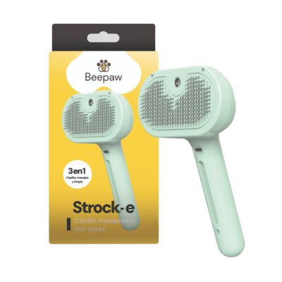 CEPILLO CON VAPOR Y CARDINA BEEPAW STROK-E /VERDE