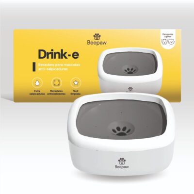 BEBEDERO INTERACTIVO PARA PERROS BEEPAW DRINK-E /BLANCO