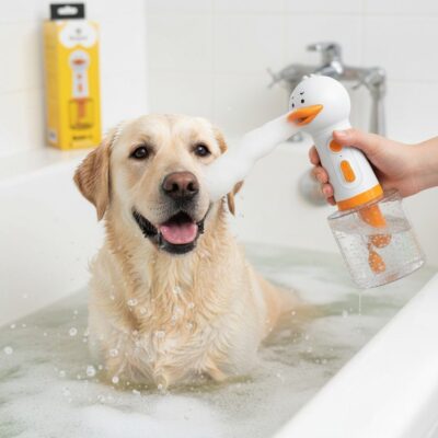 PATO CON BURBUJAS PARA ASEO BEEPAW BUBBL-E /BLANCO