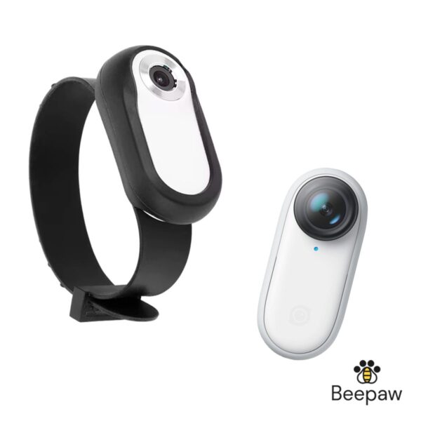 CAMARA HD CON COLLAR PARA MASCOTAS BEEPAW /BLANCO