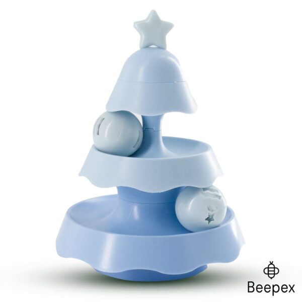 JUGUETE CATNIP ARBOL NAVIDAD TRES CAPAS
