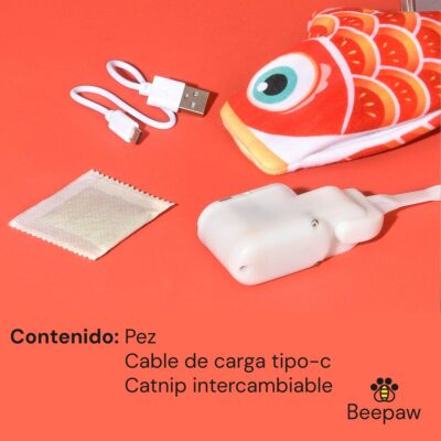 JUGUETE PEZ INTERACTIVO BEEPAW FISH-E _SMALL
