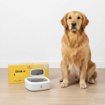 BEBEDERO INTERACTIVO PARA PERROS BEEPAW DRINK-E /BLANCO