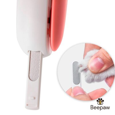 CORTADOR DE UÑAS BEEPAW CUT-E /ROSA