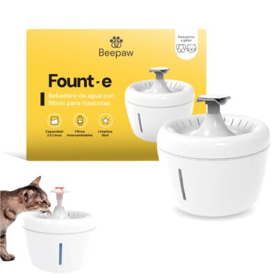 BEBEDERO INTERACTIVO PARA GATOS BEEPAW FOUNT-E