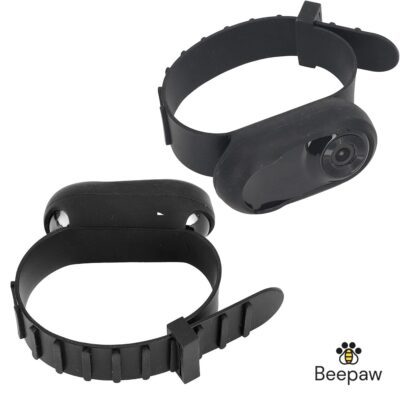 CAMARA HD CON COLLAR PARA MASCOTAS BEEPAW /NEGRO