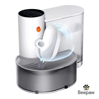 BEBEDERO INTERACTIVO PARA GATOS BEEPAW CLEAN-E /BLANCO