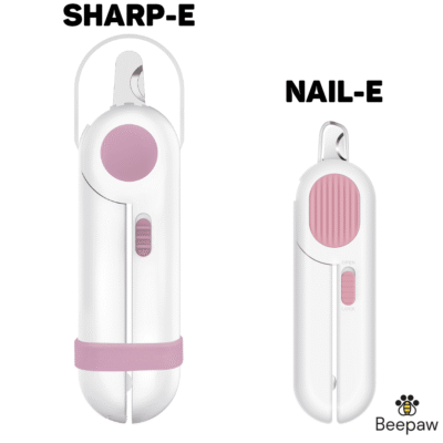 CORTADOR DE UÑAS BEEPAW SHARP-E /ROSA