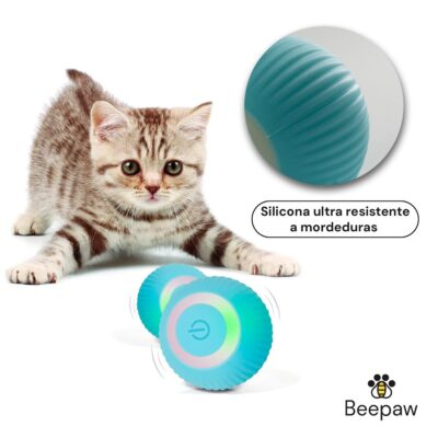 JUGUETE PELOTA INTELIGENTE BEEPAW BALL-E _PEQUEÑO /AZUL