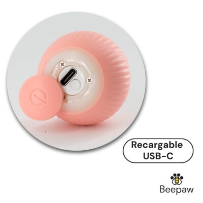 JUGUETE PELOTA INTELIGENTE BEEPAW BALL-E _PEQUEÑO /ROSA
