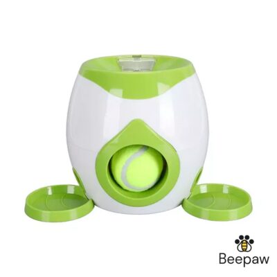 JUGUETE INTERACTIVO P/MASCOTAS CON DISPENSADOR DE ALIMENTO BEEPAW SNACK-E /VERDE